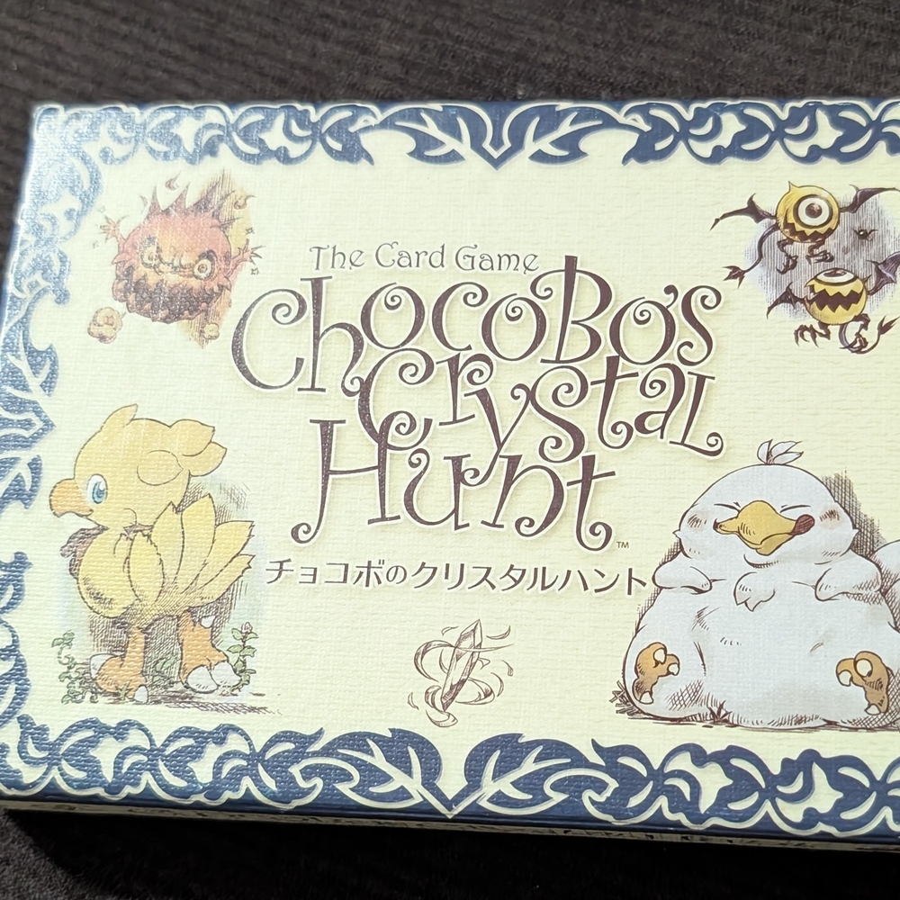 Chocobo's Crystal Hunt Card Game